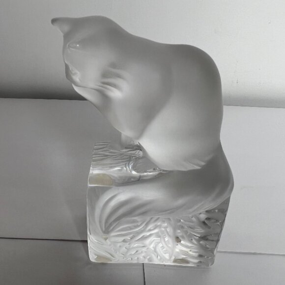 Lalique crystal cat - Picture 2 of 5